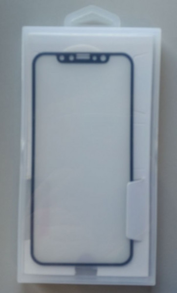 Zaštitno Kaljeno staklo ZAKRIVLJENO 5D glass za iPhone X, iPhone XS, iPhone 11 Pro (5.8 ") crni rubovi