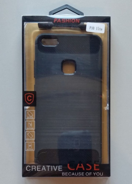 Silikonska maska BRUSHED Huawei Ascend P10 lite2017 (5.2"), crna ili teget