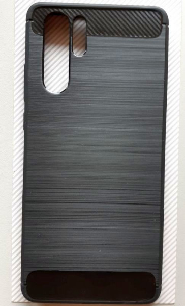 TPU maska BRUSHED za Huawei P30 Pro 2019 (6.30"), crna