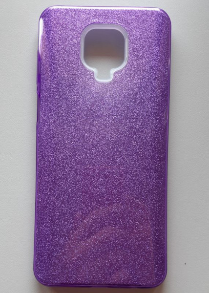 TPU maska SPARKLY SHINE za XIAOMI Redmi Note 9 Pro 2020 (6.67") LJUBIČASTA