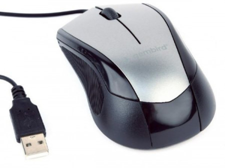 USB Opticki miš Gembird MUS-3B-02-BG, 1000Dpi 3-button black/space USB