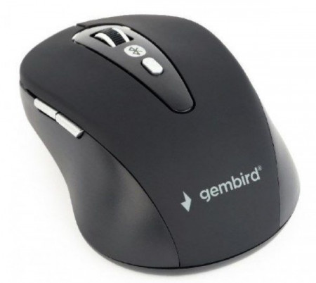 Bežični miš BLUETOOTH optički USB 800-1600Dpi black GEMBIRD MUSWB-6B-01