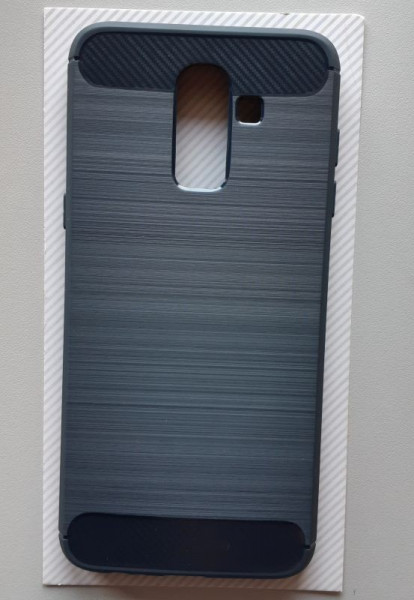 TPU BRUSHED maska za Galaxy SM-J810F, Galaxy J8 2018, tamno plava