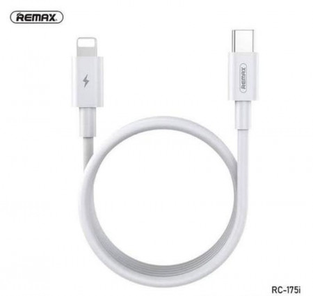 Kabl Type C na iPhone LIGHTNING, REMAX-RC-175I CHAINING SERIES 18W PD FAST-CHARGING DATA CABLE TYPE-C TO LIGHTNING (punjenje i prenos podataka)