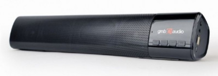Bluetooth zvučnik soundbar Gembird SPK-BT-BAR400-01, 2x5W USB, SD, AUX, mikrofon, black