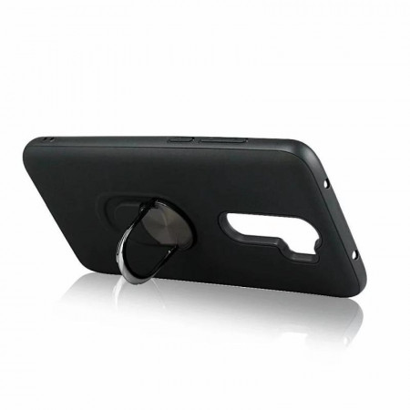 TPU Magnet RING maska za Samsung SM-A515F, Galaxy A51 2020 (6.5") crna