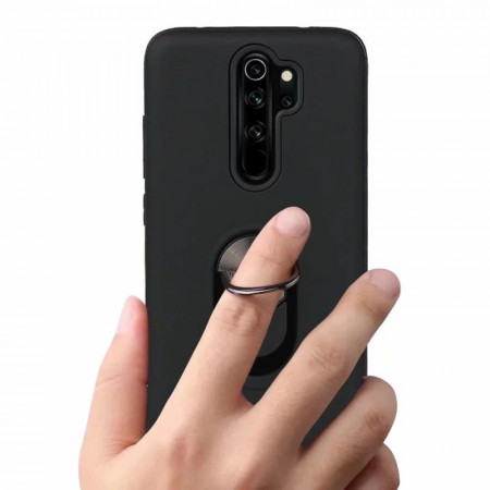 TPU Magnet RING maska za Samsung SM-A515F, Galaxy A51 2020 (6.5") crna