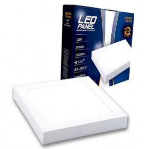 LED panel nadgradni ČETVRTASTI 18W LUMNPK-12W, 3000K ili 6500K