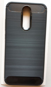TPU maska BRUSHED za Xiaomi Redmi 8 2019, Redmi 8A 2019 (6.22") CRNA