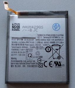 Baterija EB-BG980ABY za Galaxy S20, SM-G980f, Galaxy S11e