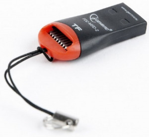 Čitač memorijskih kartica FD2-MSD-3 Gembird M2 MicroSD, privezak