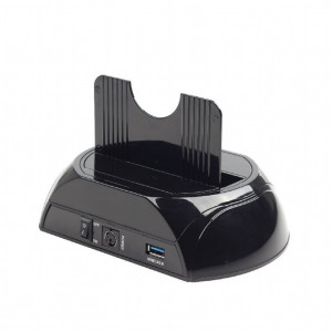 Eksterno kućiste, docking station za 2.5" / 3.5" SATA hard diskove, USB 3.0, Gembird HD32-U3S-2
