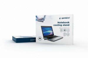 Kuler, Hladnjak, Postolje za hladjenje laptopa Gembird NBS-1F15-04, 15" 120mm Fan, Ergo Stand