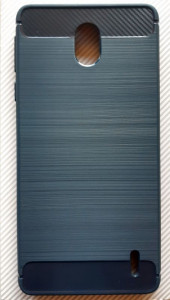 TPU maska BRUSHED za Nokia 1 Plus 2019 (5.45") crna ili teget