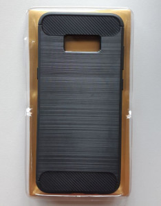 TPU maska BRUSHED za SM-N950F Galaxy Note 8, crna
