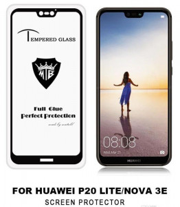 Zaštitno, kaljeno staklo 5D Full Glue za Huawei P20 (5.8") 2018