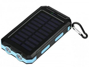 Prenosna Eksterna baterija Solar power bank Gembird HRD-T12 12000mAh 2xUSB, LED lampica, kompas