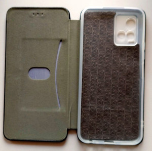 Preklopna futrola Flip Leather za Vivo Y21s, Vivo Y33s 2021 (6.51") crna