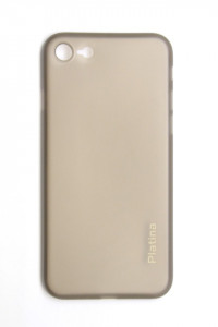 Silikonska maska za iPhone 6 4,7 Platina providna siva
