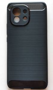 TPU maska BRUSHED maska za Xiaomi Mi 11 2021 (6.81") CRNA