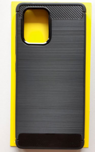 TPU maska BRUSHED za Samsung SM-G770F, Galaxy S10 LITE 2020, A91 2020 (6.7") crna