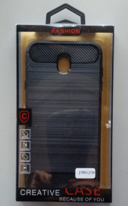 TPU maska BRUSHED za SM-J730F GALAXY J7 2017, crna