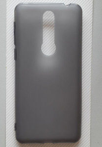 TPU Maska PUDDING Alcatel OT-5008D, Alcatel 1X 2019 (5.5") siva