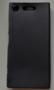 TPU Pudding maska za Xperia XZ1 2017 (5.2") CRNA