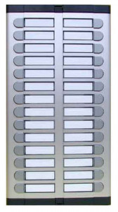 Ugradna tastatura URMET 925/028 sa 28 tastera u 2 kolone bez mesta za mikrozvučnu jedinicu