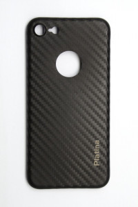 Maska Platina Carbon za IPHONE 7 PLUS 2016, iPhone 8 plus 2017 (5.5")crna