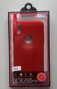 maska BREATH za PHONE X 5.8" RED