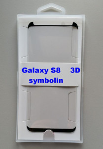 Zaštitno, kaljeno staklo Tempered glass za SM-G950F GALAXY S8 ZAKRIVLJENO black