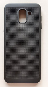 Maska TPU/PC Breath za SM-J600F GALAXY J6 2018, crna