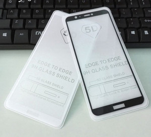 Zaštitno kaljeno staklo 5D Full Glue za Huawei P Smart, Enjoy 7S (5.65") 2017
