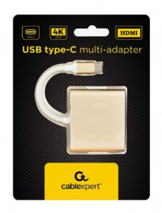 Adapter type-C na HDMI, Gembird A-CM-HDMIF-02-MX
