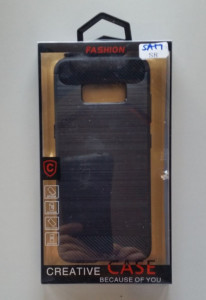 TPU maska BRUSHED SM-G950F GALAXY S8 BLACK