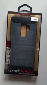 TPU maska BRUSHED za SM-G965F GALAXY S9 PLUS black