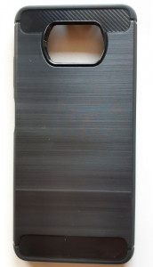 TPU maska BRUSHED za Xiaomi Poco X3 2020 (6.67") crna