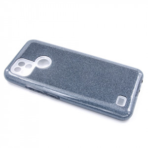 TPU maska SPARKLY SHINE za Realme C21Y, Realme C25Y 2021 (6.5") SIVA