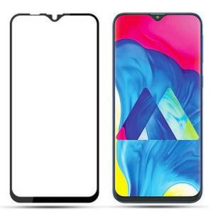 Zaštitno, kaljeno staklo 5D Full Glue za Samsung SM-M205F Galaxy M20 2019 (6.3") D zakrivljeno, crni rub