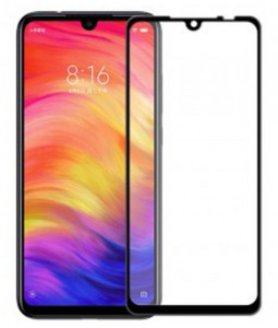 Zaštitno, kaljeno staklo 5D Full Glue za Xiaomi REDMI Note 7 2019, Redmi Note 7Pro 2019, Redmi 7 2019 (6.3") crni rub