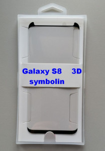 Zaštitno, kaljeno staklo Tempered glass za SM-G950F GALAXY S8 ZAKRIVLJENO  black