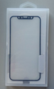 Zaštitno Kaljeno staklo ZAKRIVLJENO 5D glass za iPhone X, iPhone XS, iPhone 11 Pro (5.8 ") crni rubovi