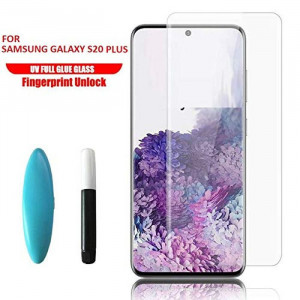 Zaštitno staklo 5D FULL GLUE UV za Samsung SM-G985F, Galaxy S20 Plus 2020 (6.7") zakrivljeno