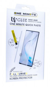 Zaštitno staklo UV GLUE za SAMSUNG SM- S906B, Galaxy S22 Plus 2022 (6.6") ravno, SKROZ PROVIDNO