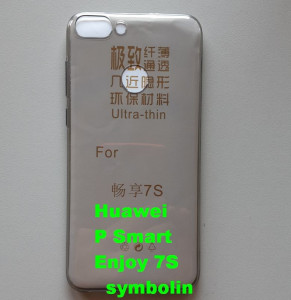 TPU maska ultra tanka 0,3mm za Huawei P Smart, Enjoy 7S, dim providna