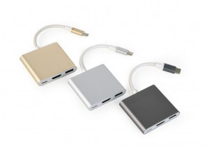 Adapter type-C na HDMI, Gembird A-CM-HDMIF-02-MX