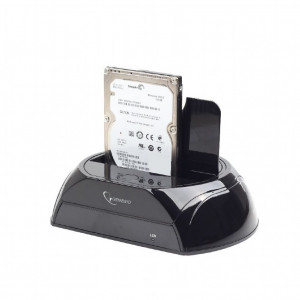 Eksterno kućiste, docking station za 2.5" / 3.5" SATA hard diskove, USB 3.0, Gembird HD32-U3S-2