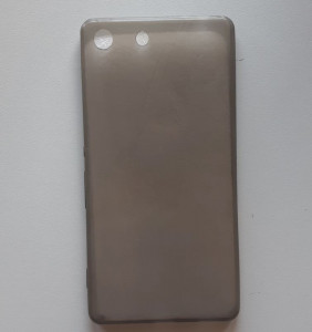 TPU 0,3mm maska za Sony XPERIA M5, dim siva