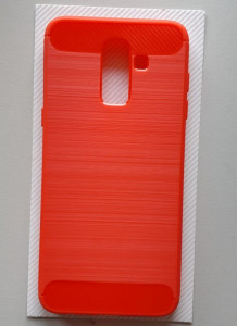 TPU BRUSHED maska za Galaxy SM-J810F, Galaxy J8 2018, crvena